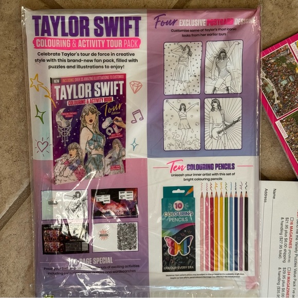 Taylor Swift Activity Book Collection - Picture 7 of 8